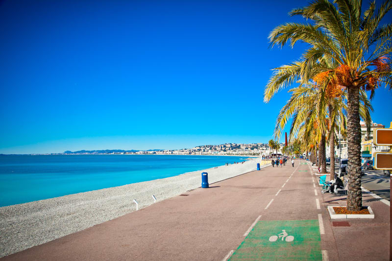 Socca dans le vieux Nice à VTC - Cagnes-sur-Mer