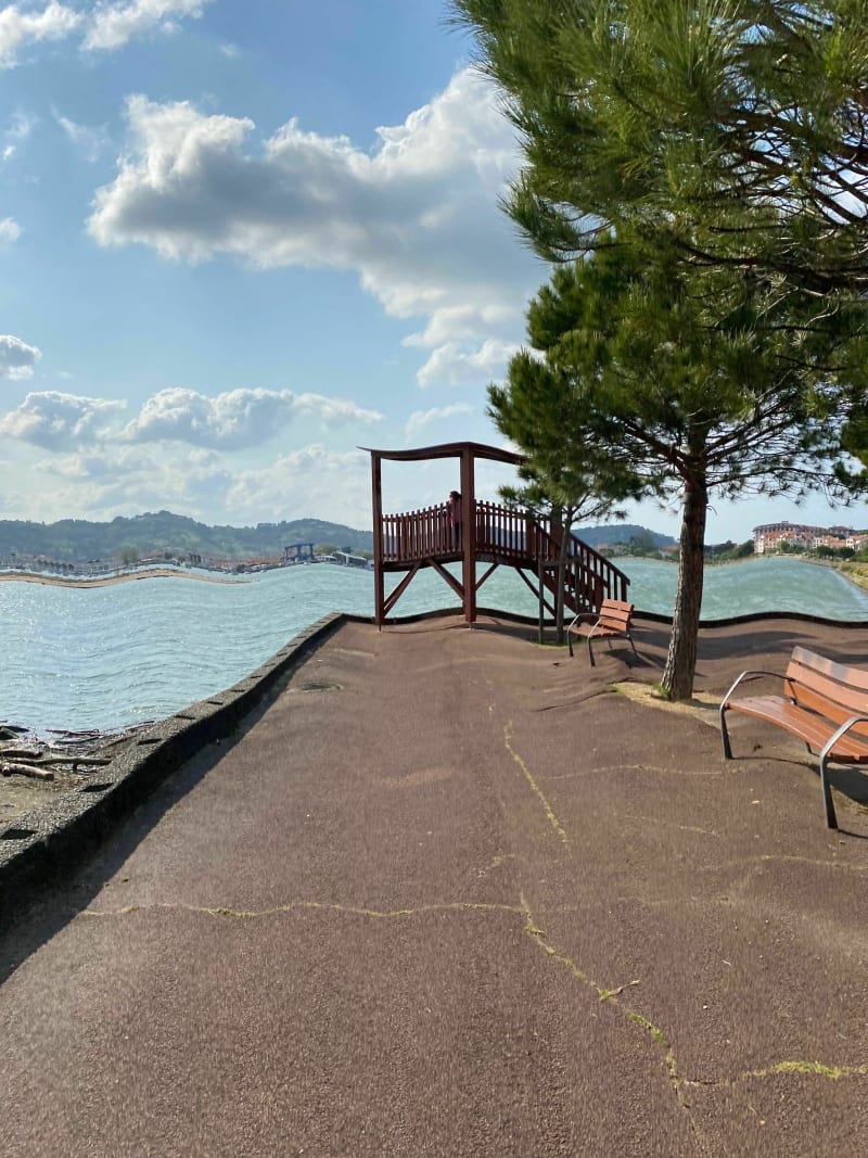 Hendaye baie de Txingudi et plage - Hendaye