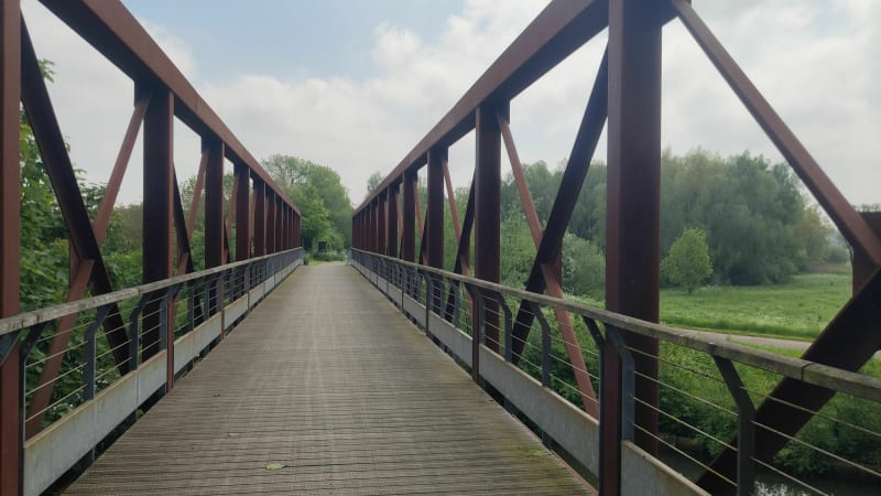 Balade en campagne de Frelinghien et retour le long du canal de la Deûle - Lille