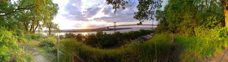 Bordeaux à vélo entre la Garonne et la ferme légère - Bordeaux