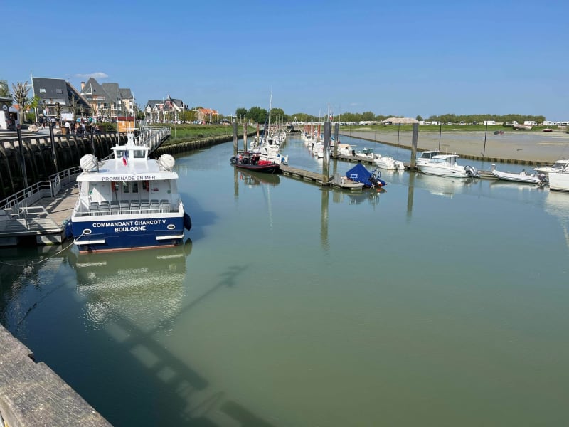 Aller-retour Vélo maritime entre Fort Mahon et le Crotoy - Fort-Mahon-Plage