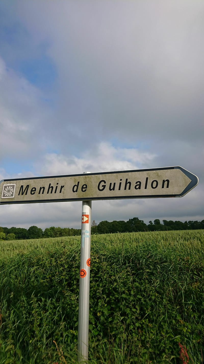 Le menhir de Guihalon - Lamballe-Armor