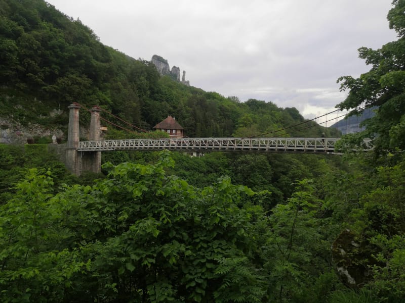 Boucle du Pont de l'Abime et l'autre rive du Chéran à Vélo - Grésy-sur-Aix