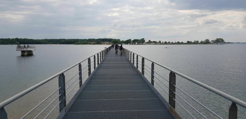 Entre Dames et Chevaliers au Port de Giffaumont à VTT - Giffaumont-Champaubert