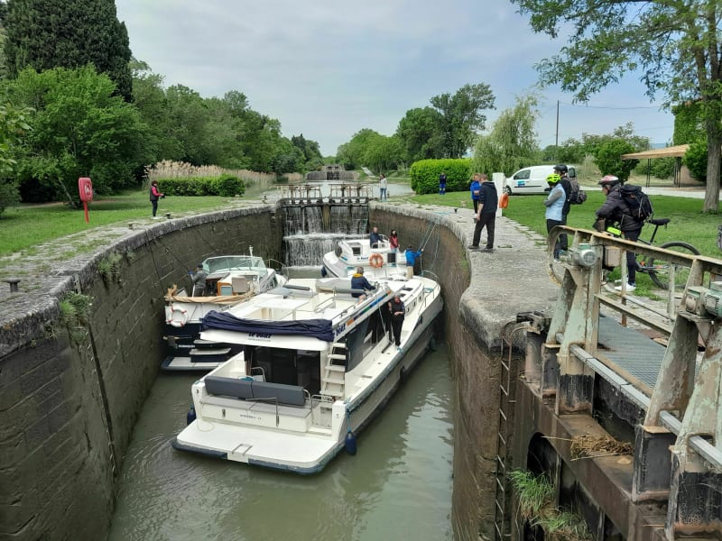 Canal du midi J1 Belvèze-du-Razès à  Puicheric - Belvèze-du-Razès