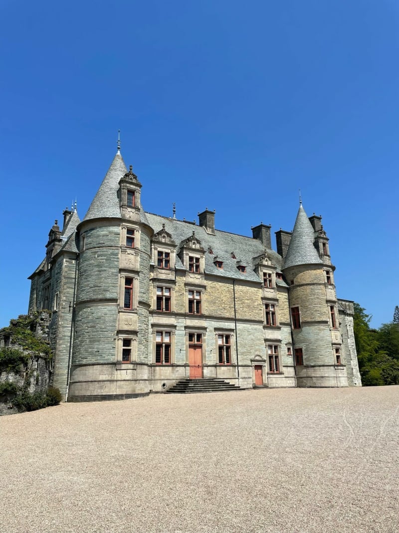 Du Vast à vélo jusqu'au Chateau des Ravalet - Le Vast