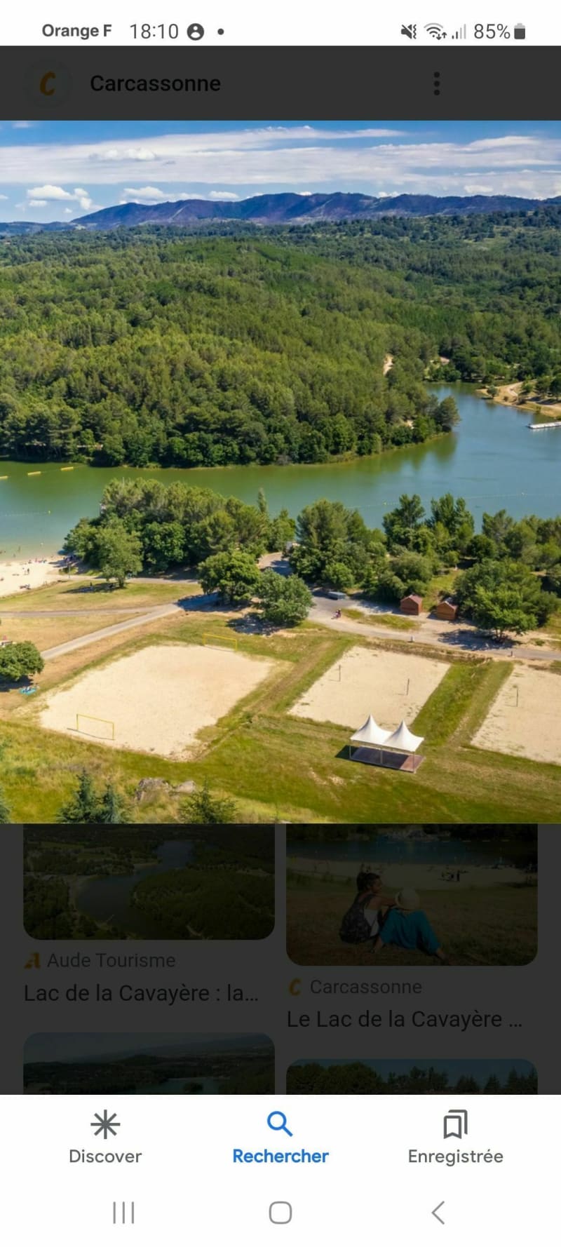 Balade au tour du Lac de la Cavayère par Rougeat à VTT - Carcassonne