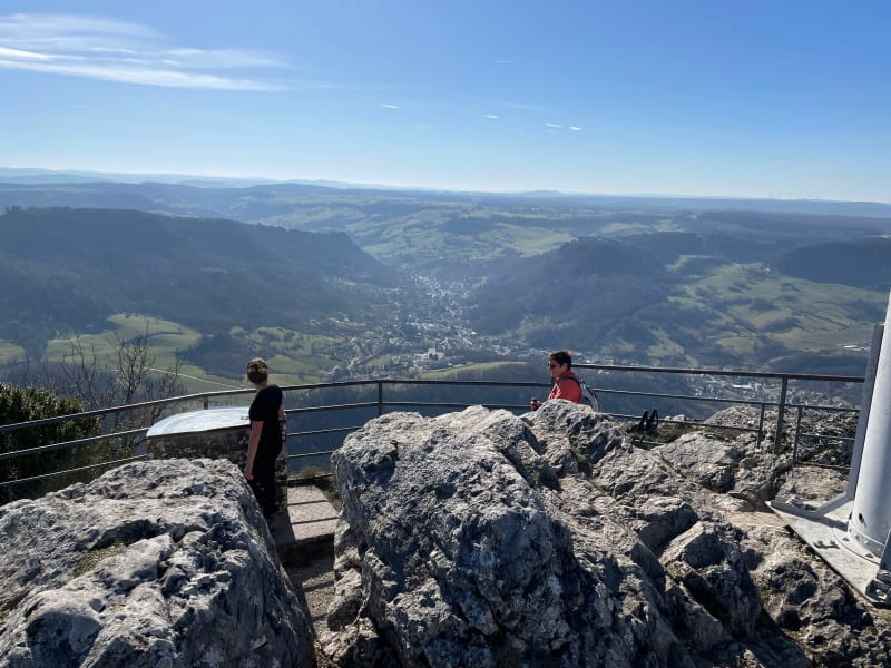Balade au Mont Poupet - Saint-Thiébaud
