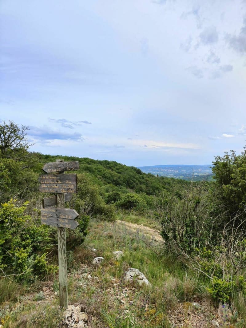 Les crêtes de Cruzières - Saint-André-de-Cruzières