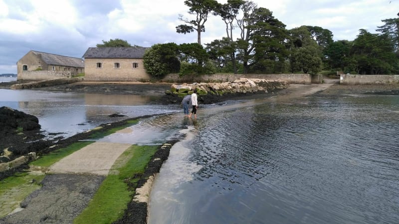 Au plus près de l'eau entre rivière d'Auray et Golfe - Baden