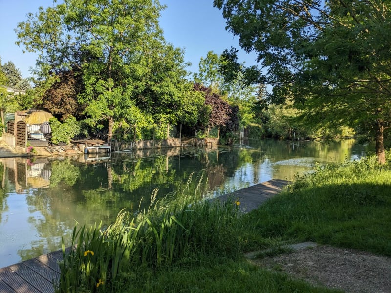 L'île sainte Catherine, oasis de verdure à Créteil - Créteil