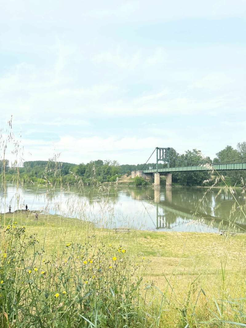 Balade en Vélo avec les enfants au Parc de la Filhole - Marmande