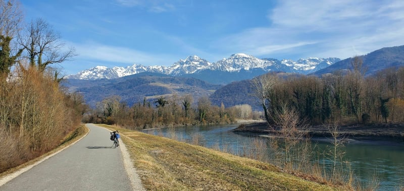 Berges de L'Isère jusqu'au Bois de la Bâtie - Meylan