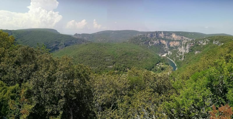 Randonnée depuis les Crottes à Labastide-de-Virac - Labastide-de-Virac
