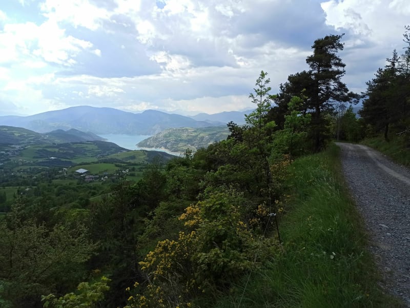 Circuits inter-hameaux de Serre-Ponçon depuis St-Vincent à VTT - Ubaye-Serre-Ponçon