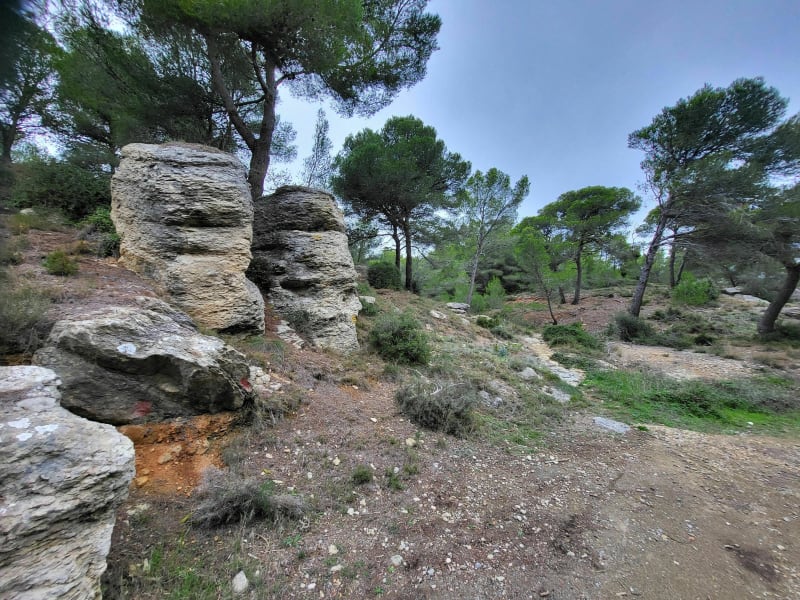 De Narbonne plage à Gruissan par la route bleue et verte. - Narbonne