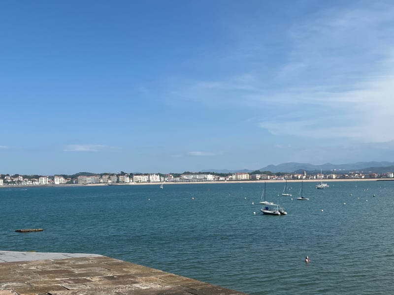 La côte basque de l’Uhabia à Bidart à la digue de Socoa - Bidart