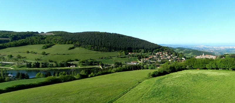 Depuis Grézieu, par Yzeron, le Col de Malval, la Luère à Vélo - Grézieu-la-Varenne