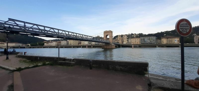 De Ampuis à Vernaison gare, par les lônes à vélo - Ampuis