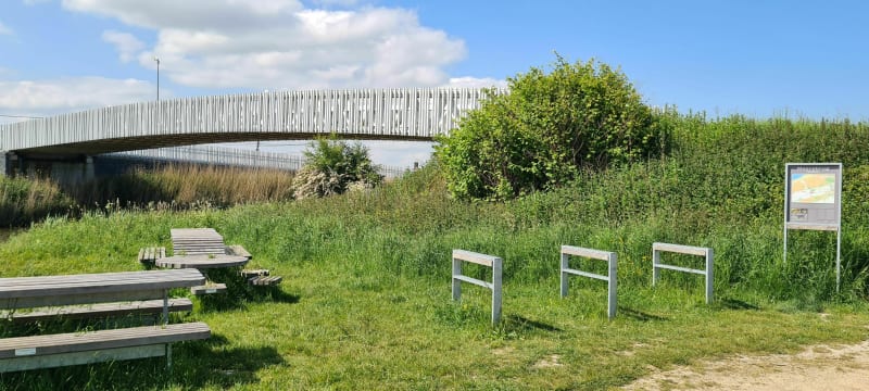 De Dunkerque au pont de la frontière belge - Coudekerque-Branche