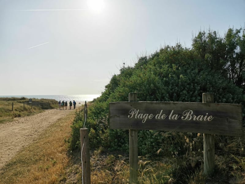 Sentier entre mer et forêt depuis la plage de la Braie - Notre-Dame-de-Monts