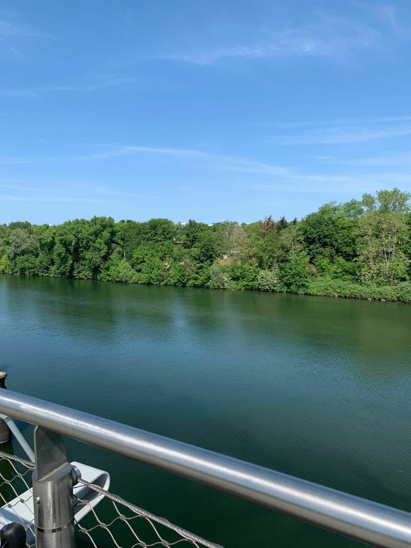 Rond de Seine van het Pierre Lagravère-park tot de Pont de Bezons - Colombes