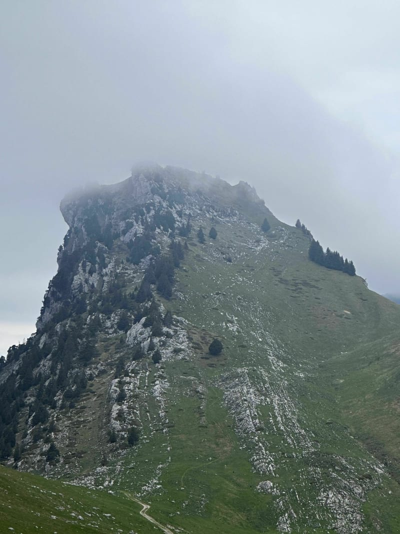 Pointe de Talamarche depuis Les Prés Ronds - Talloires-Montmin