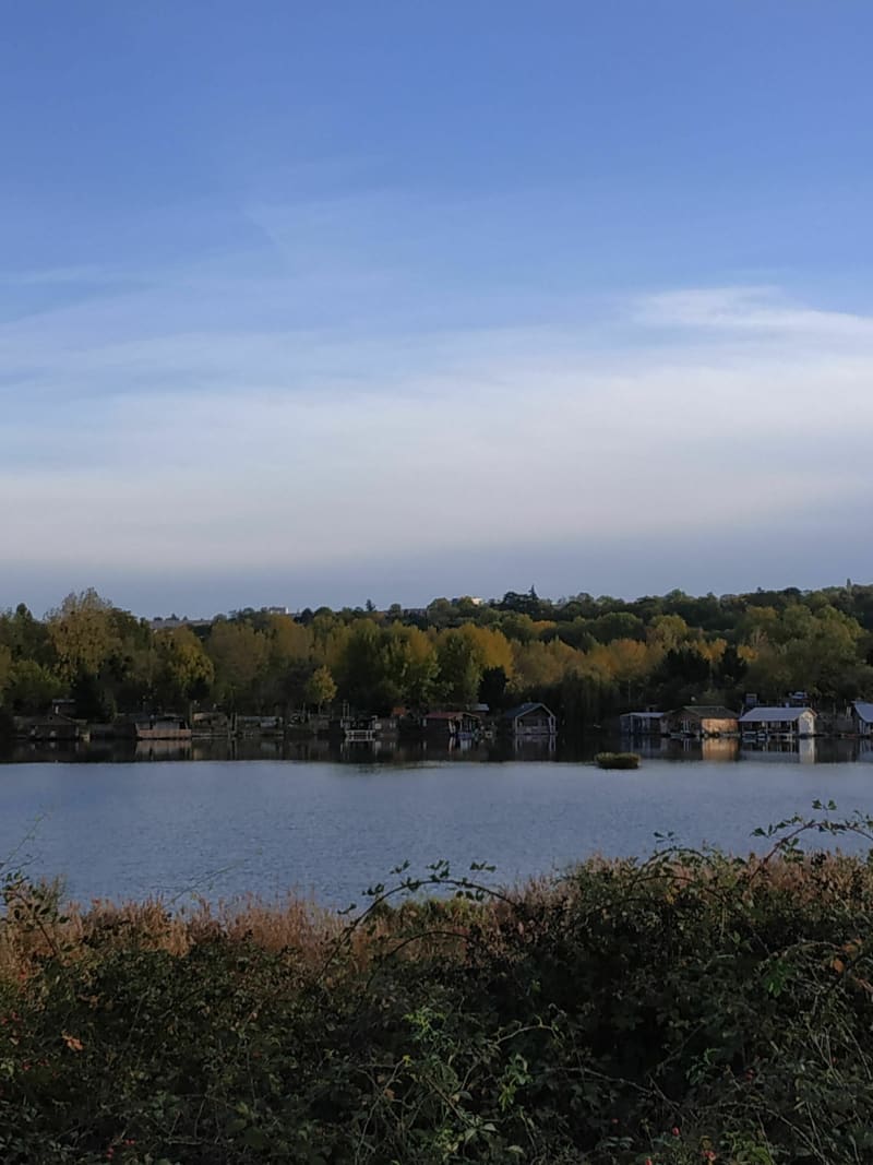 Au bord de la Seine et des étangs à Carrières sous Poissy à VTT - Carrières-sous-Poissy