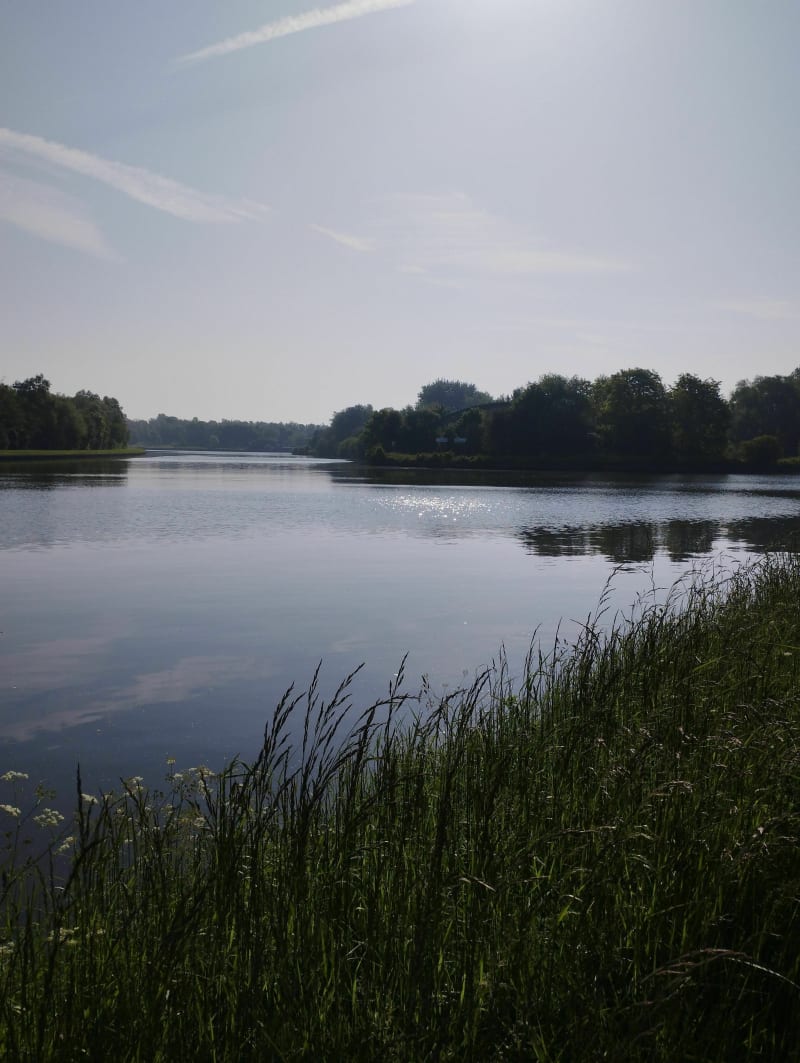 Parcours tour du lac Wingles facile - Wingles