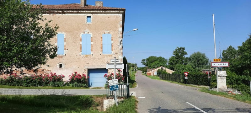 3 départements depuis Miradoux à vélo - Gimbrède