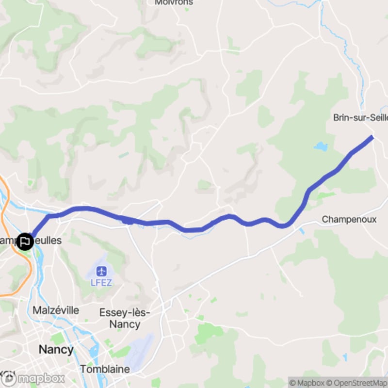 Tour de Champigneulles à Amance - Champigneulles