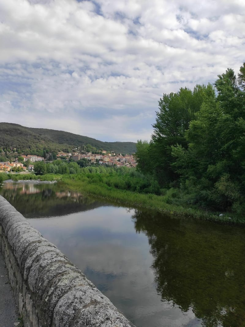 Circuit vélo, par Amélie les Bains, Arles sur Tech et Palalda - Amélie-les-Bains-Palalda