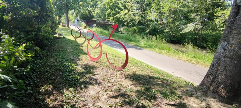 Balade en vélo le long de la Bruche - Illkirch-Graffenstaden
