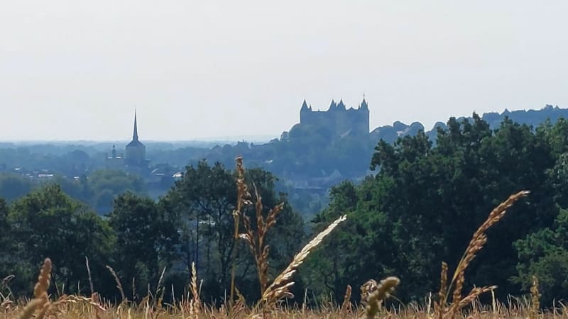 De la Loire au Thouet en longeant le golf et l'aérodrome - Saumur