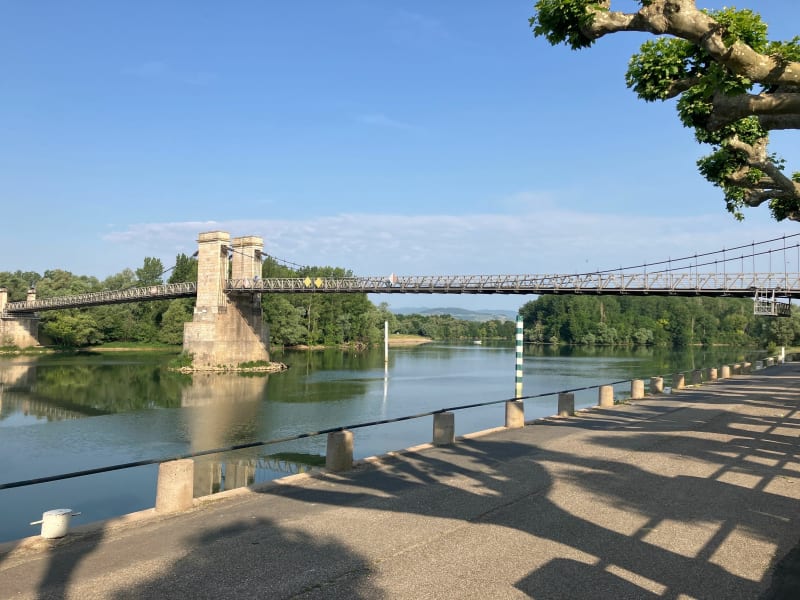 Bord de Saône et Ain par Francheleins - Beauregard
