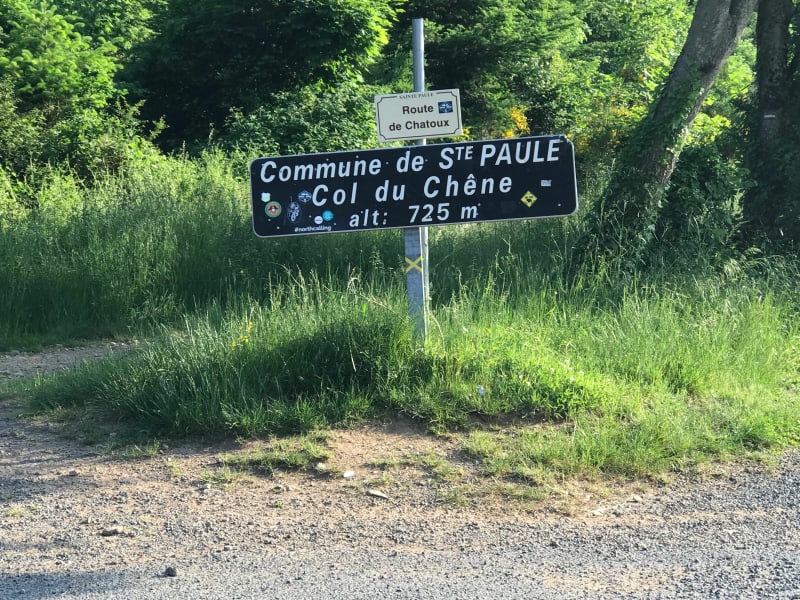 Col du Châtoux depuis Bagnols, par Theizé et Chessy à vélo - Bagnols