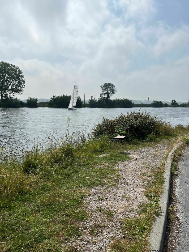 Balade entre amis à Ouistreham par le Canal de Caen - Ranville