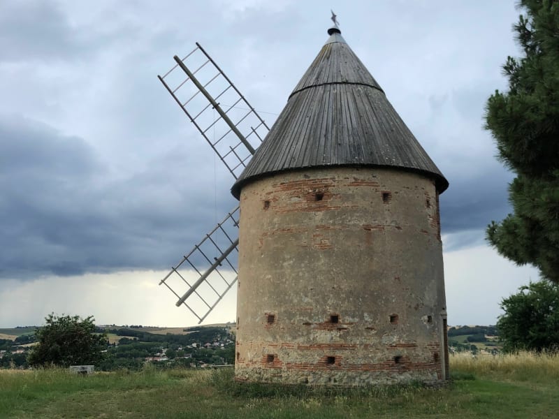 Moulin à vent de Pesquies - - Saint-Sulpice-sur-Lèze
