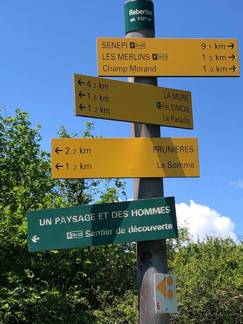 Boucle Le Mont Cimon, Prunières et Méharie - La Mure