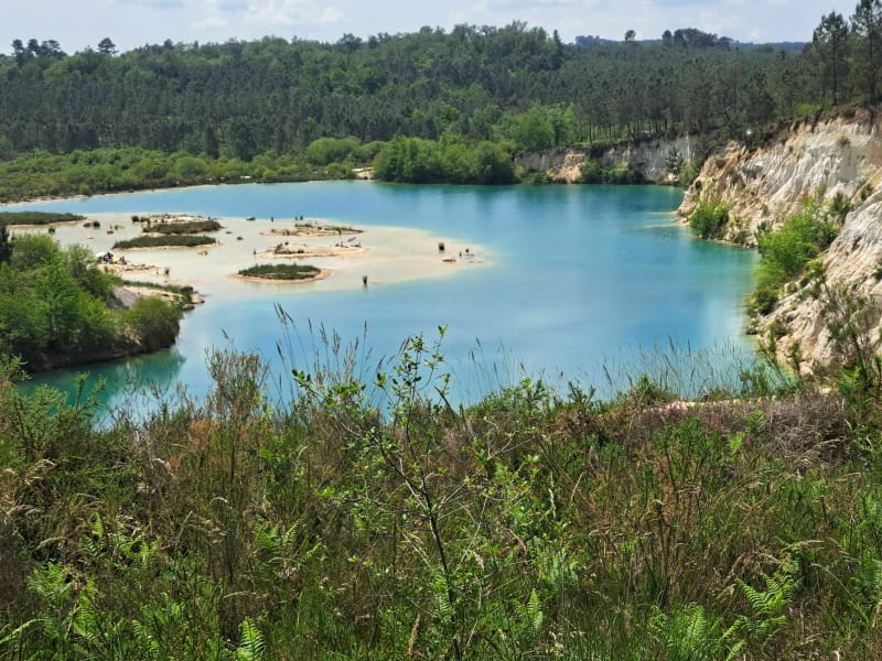 Les lacs bleus de Guizengeard - Guizengeard