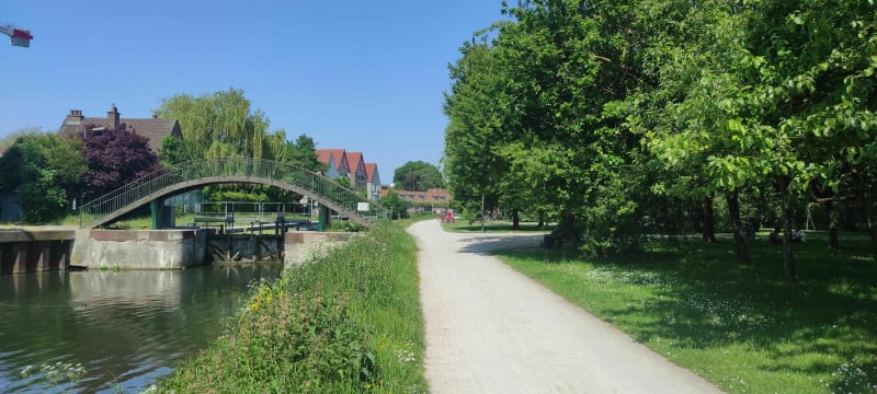 Du canal de Roubaix à la Deûle - Tourcoing