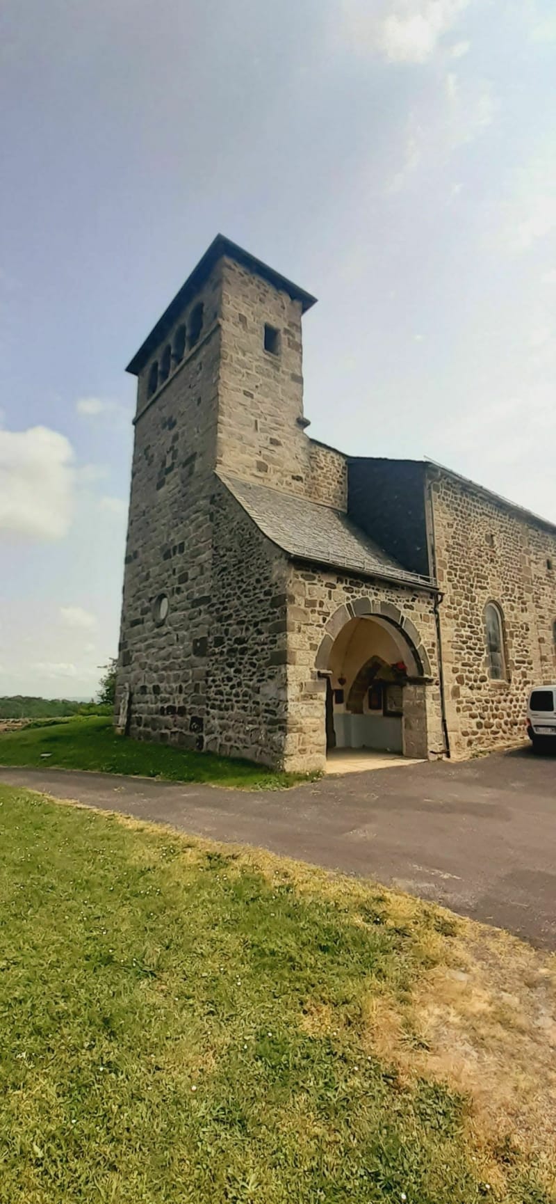 Le chemin de Billiegrols depuis Vitrac - Argences-en-Aubrac