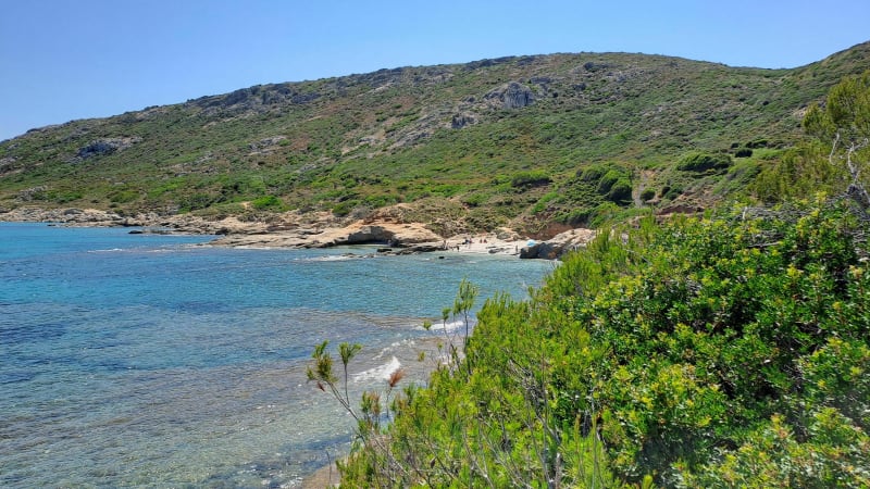 Presqu'île de St-Tropez : de Gigaro au Cap Lardier par Cap Taillat - La Croix-Valmer
