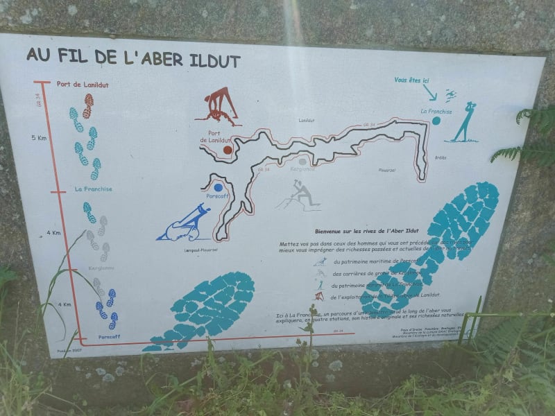 Belle balade entre terre et mer à Brélès - Brélès