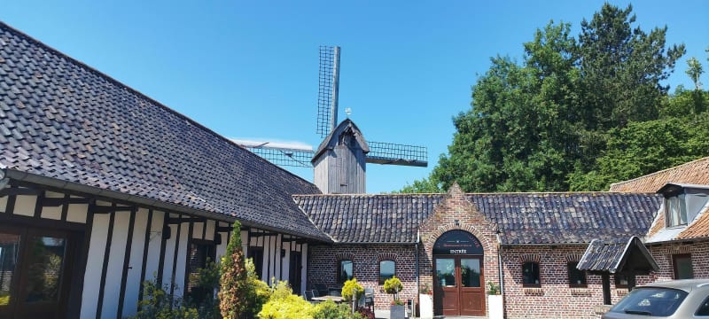 Les moulins de Flandres, ballade vélo tranquille et facile - Houtkerque
