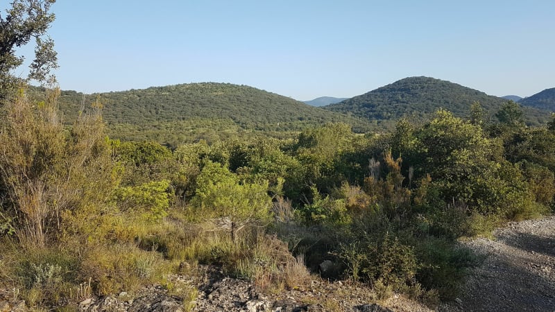 De Boisset par le Mont-Redon et Anduze à VTT - Boisset-et-Gaujac