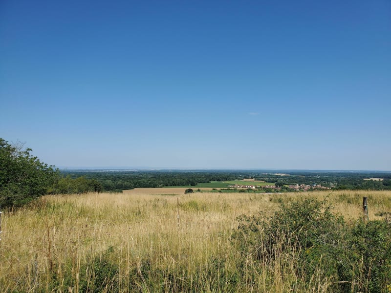 Le Mont Joly et vers Sampans - Monnières