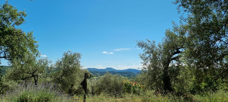 Le Roubion au Départ de Mollans-sur-Ouvèze - Mollans-sur-Ouvèze