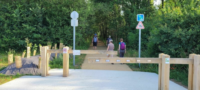 Randonnée par l'Aunay sur la voie verte de Brion - Les Bois d'Anjou