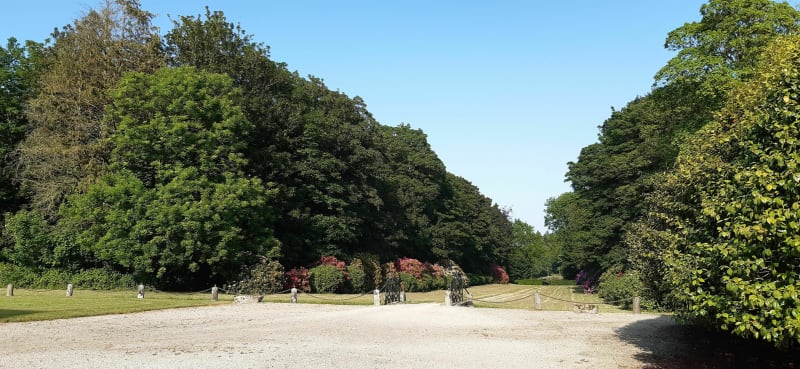 Plage de rêve au Château de Keruzoret, balade en Finistère à vélo - Cléder